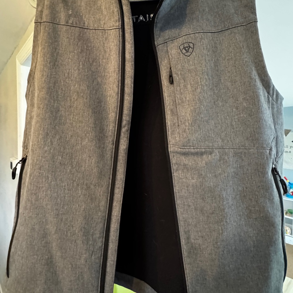 Ariat Charcoal Gray Vest